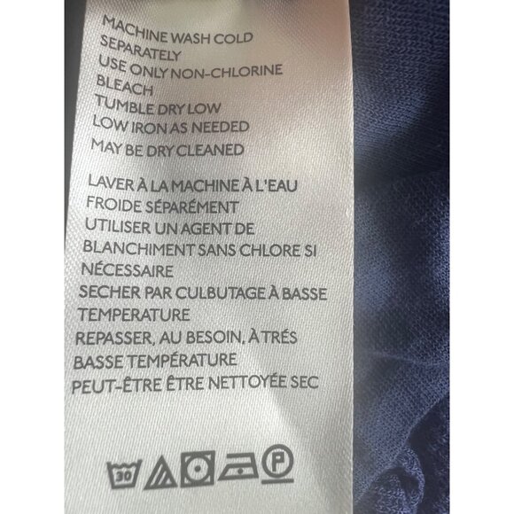 Free People Womens Bondi Thermal Long Sleeve Blouson True Blue Medium - Picture 6 of 16